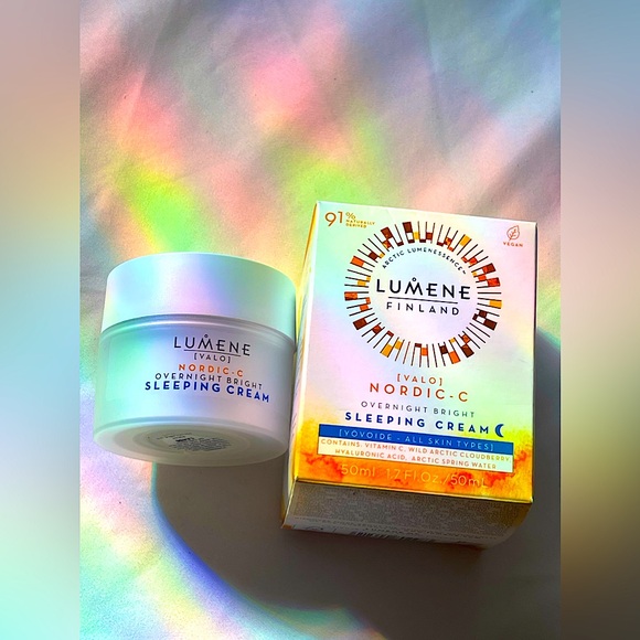 Lumene [Valo Nordic-C Overnight Sleep Brightening Cream - Picture 1 of 3